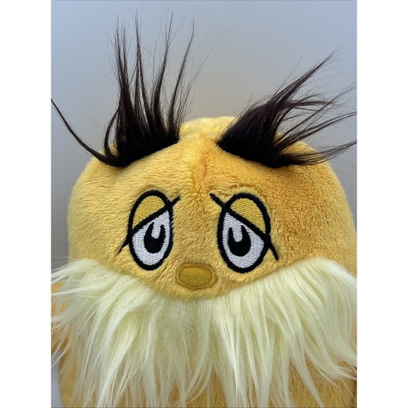 Kohl's Cares /Dr. Seuss The LORAX Book Character Plush 13" Bright Yellow - Picture 2 of 10